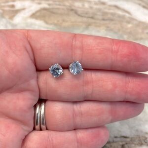Blue Topaz Stud earrings